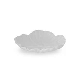 Schale Blomster Gr.L white