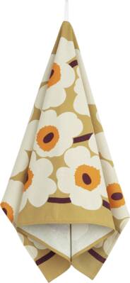 Geschirrtuch UNIKKO weiß/ karamell/ orange