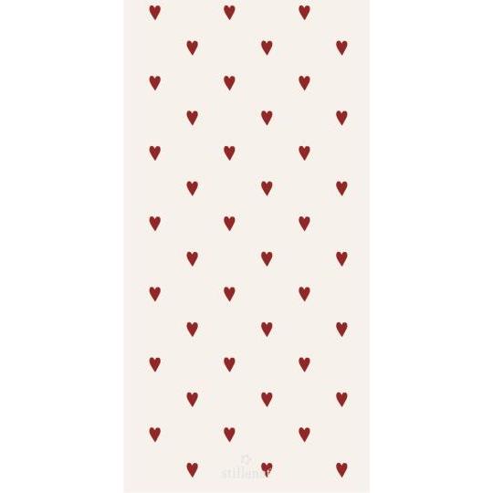 Serviette Herzen 16 Stck