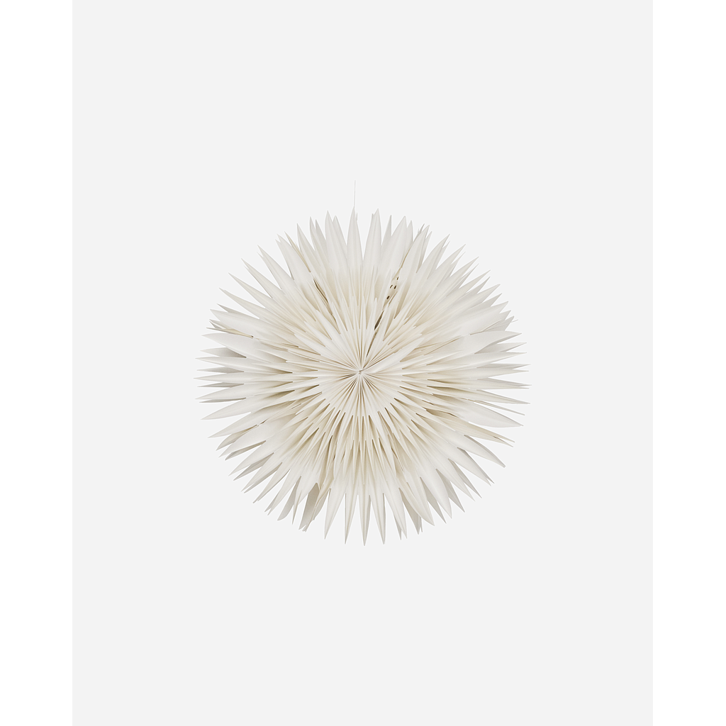 Papierstern 40 cm White