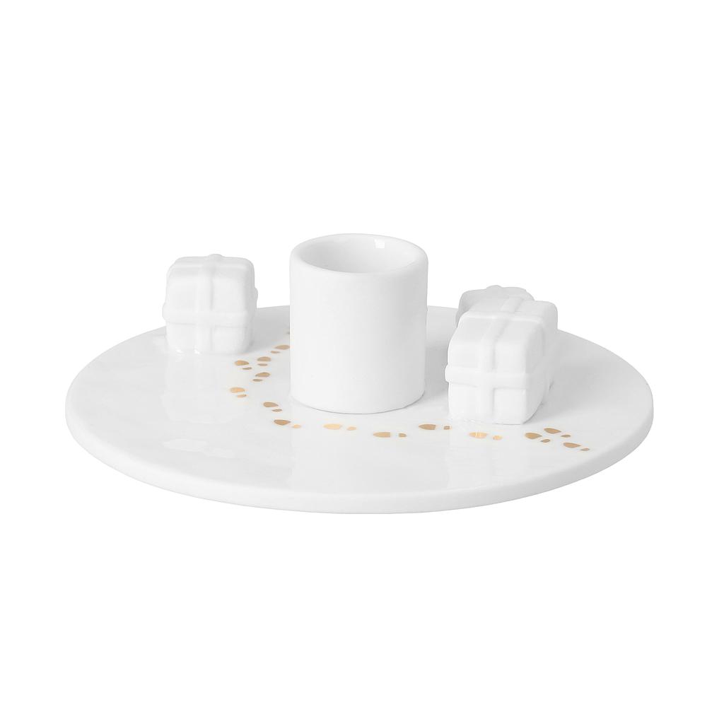 Kerzenhalter Santa`s Werkstatt