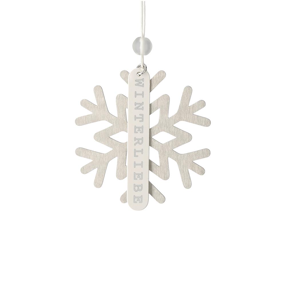 Anhänger Eisblumen Winterliebe