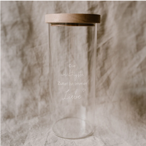 Vorratsglas Liebe