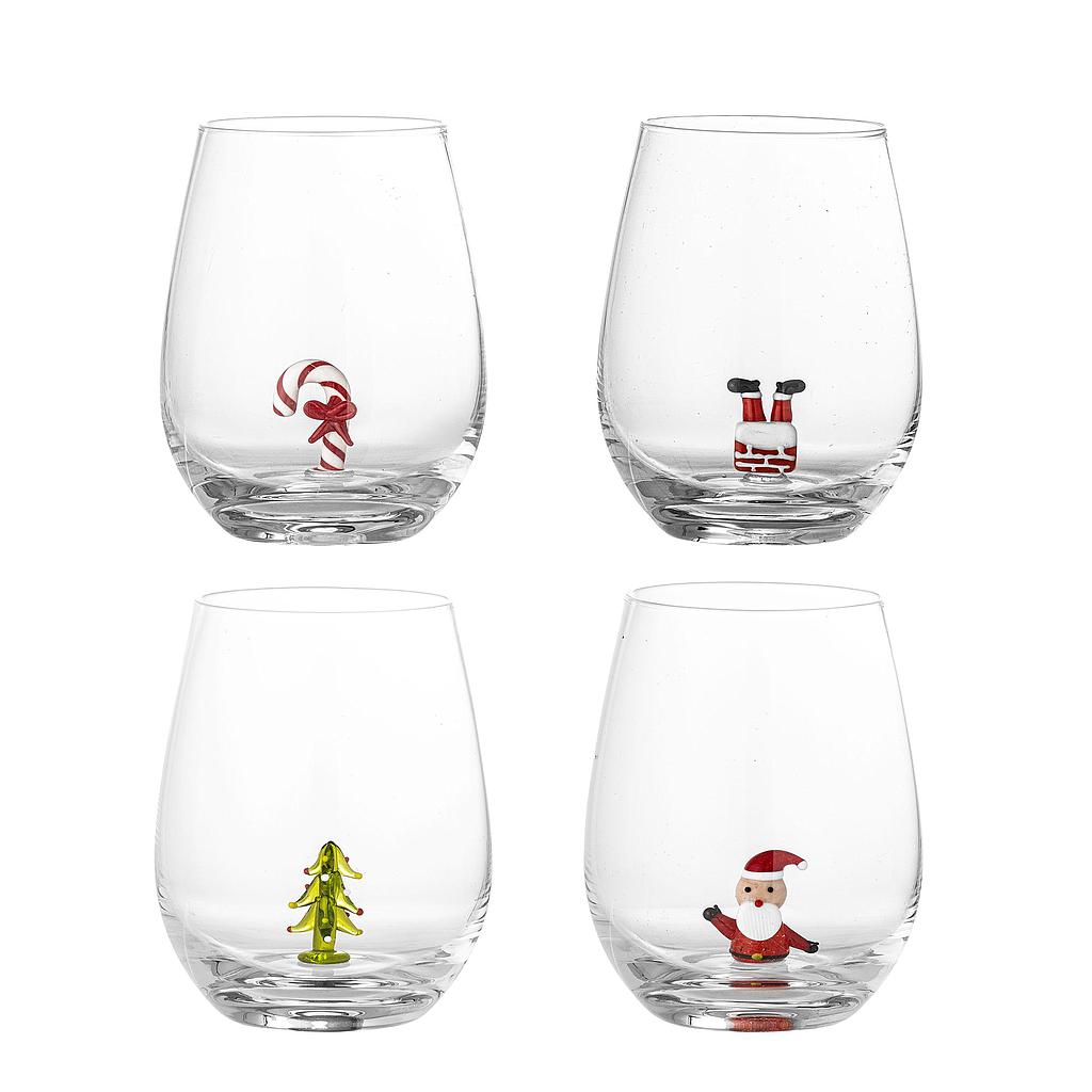 Trinkglas Misa Xmas 4er Set