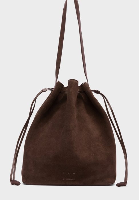 Handtasche CPH125 suede chocolate leather