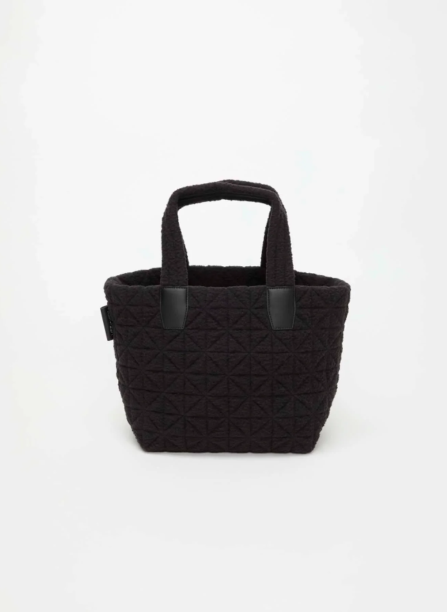 Porter Tote Small Black Sherpa
