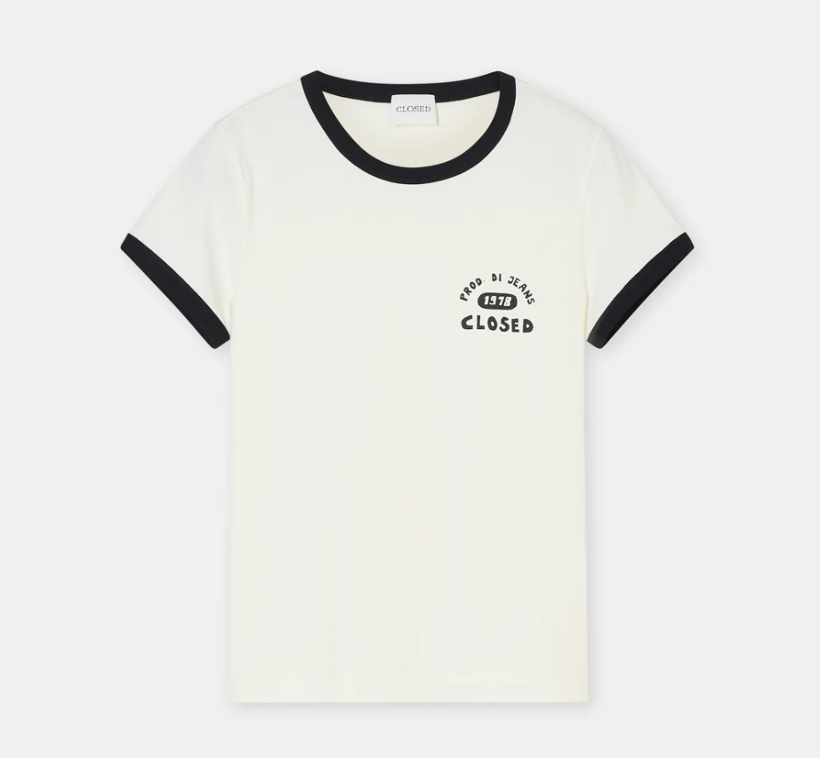 T-Shirt Bio-Baumwolle ivory