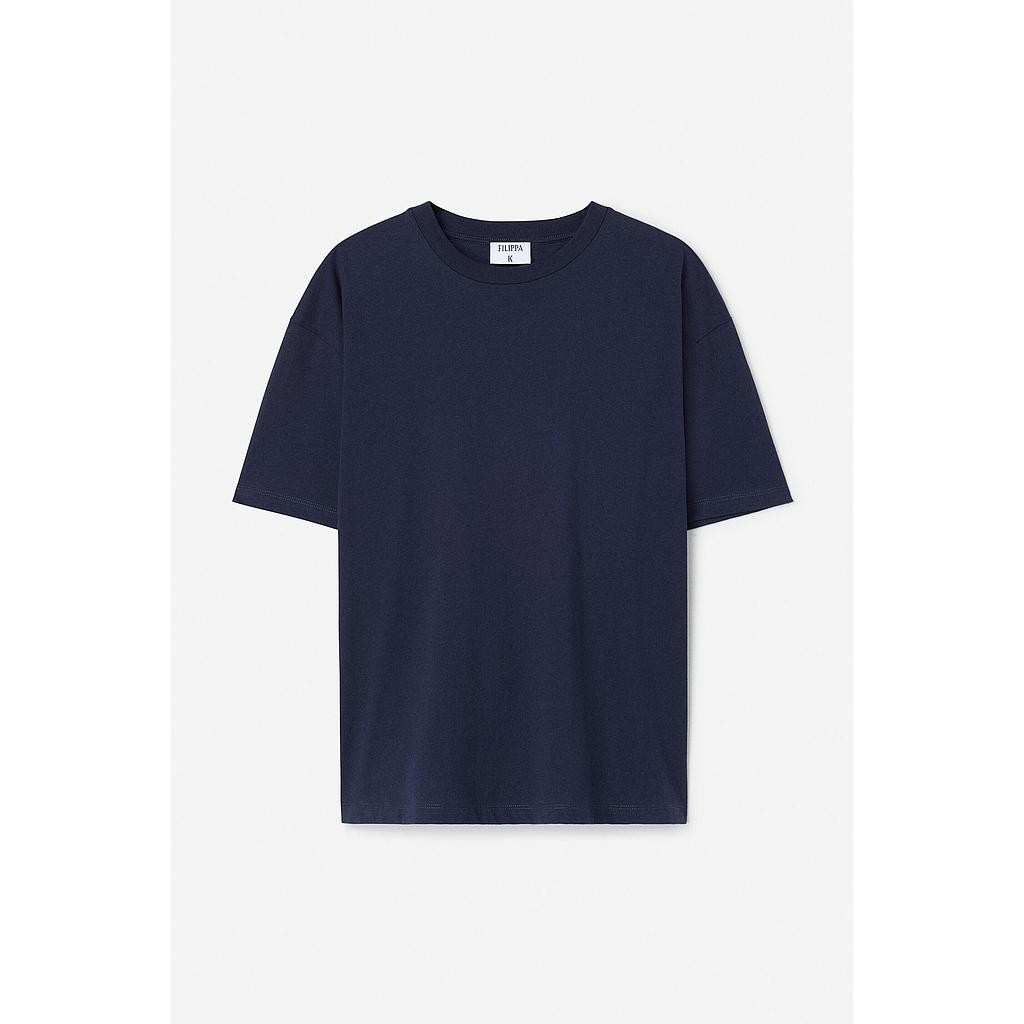 T-Shirt loose fit ink navy