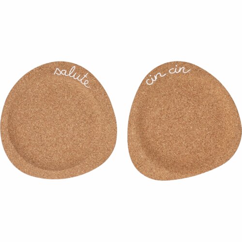 Kork Untersetzer 2er Set