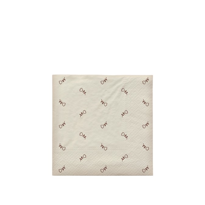 Serviette Mai Mini Tulpen