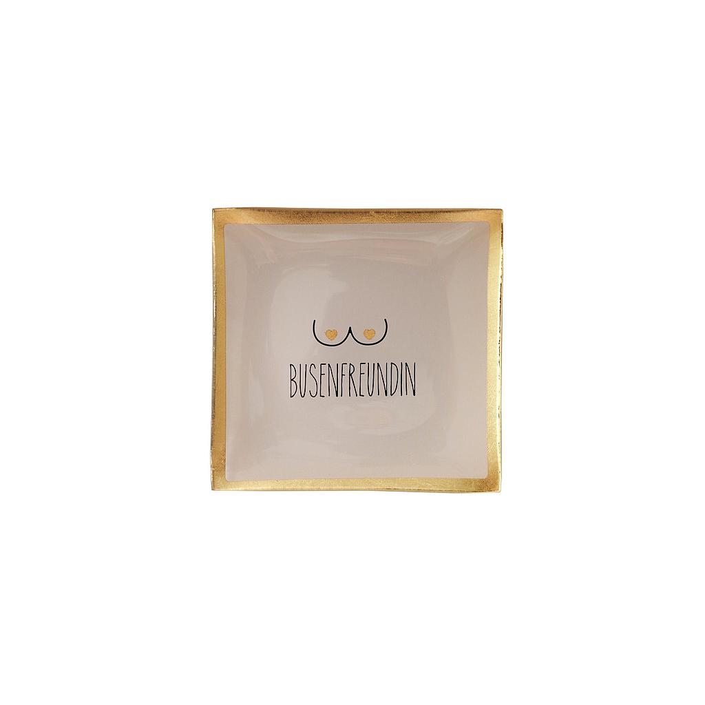 Dekoteller Busenfreundin