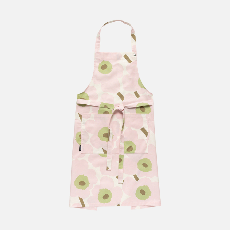 Schürze PIENI UNIKKO creme/rosa/birne/sand