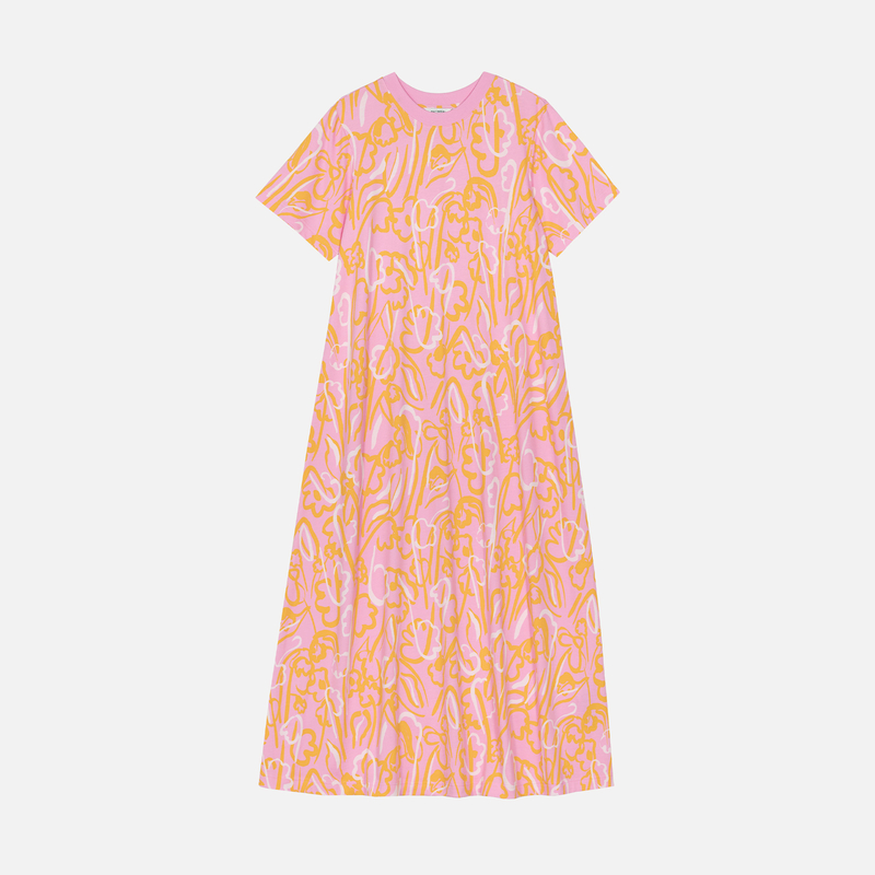 Kleid KOKONAISUUS Ensikukat pink/light pink/ orange