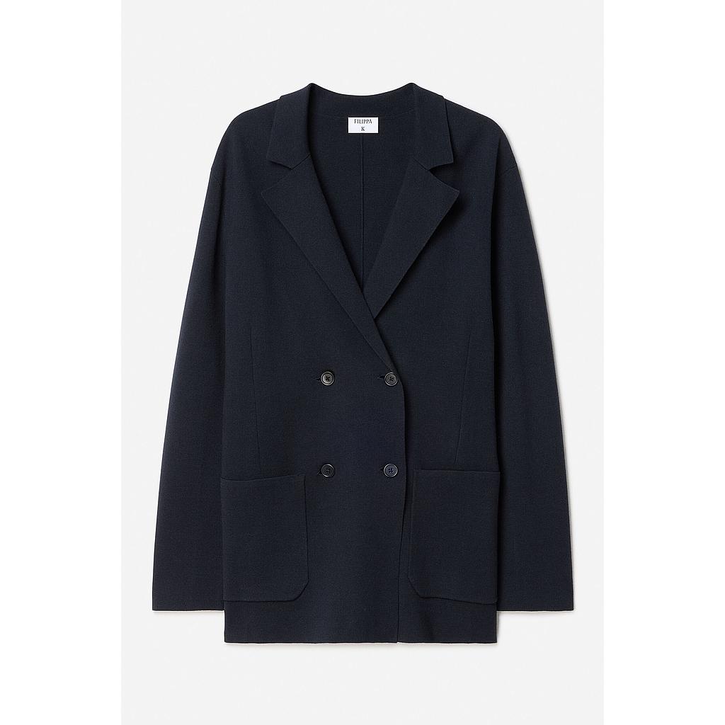 Blazer Milano Knit Navy