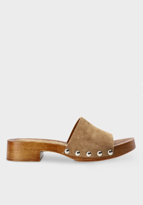 Clog Sandale CPH798 suede new brown