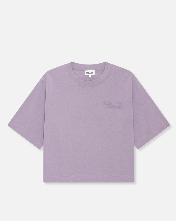 T-Shirt JIANA Dusty Grey Lilac