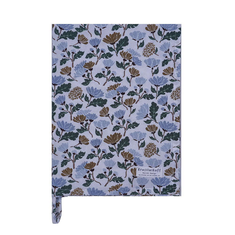 Geschirrtuch Flowers blue