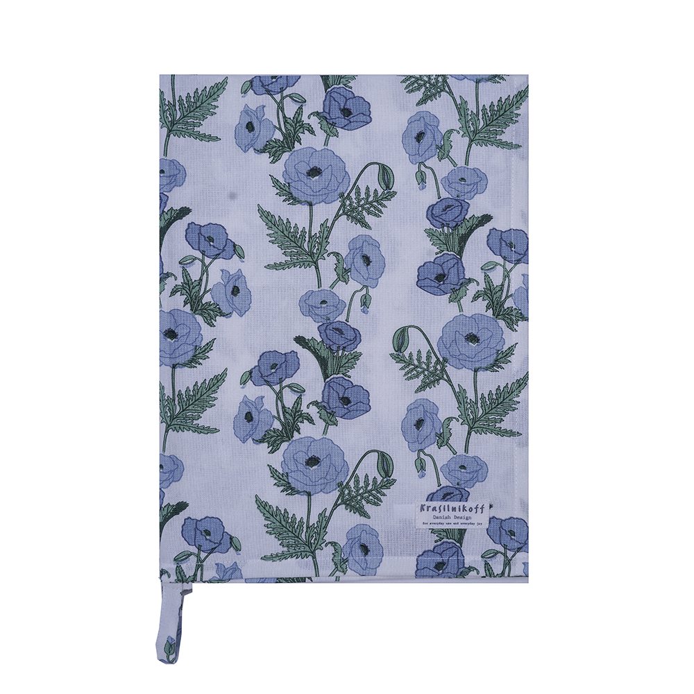 Geschirrtuch Poppies blue