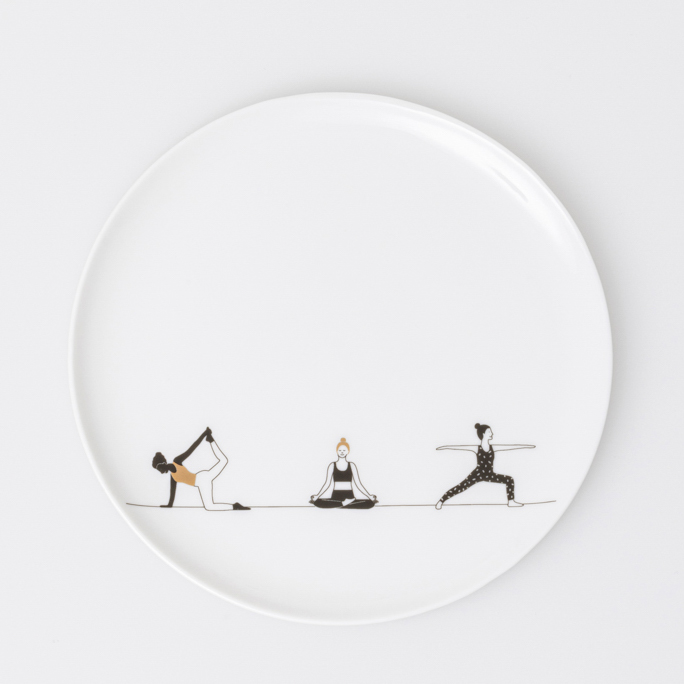 Geschenkteller Yoga