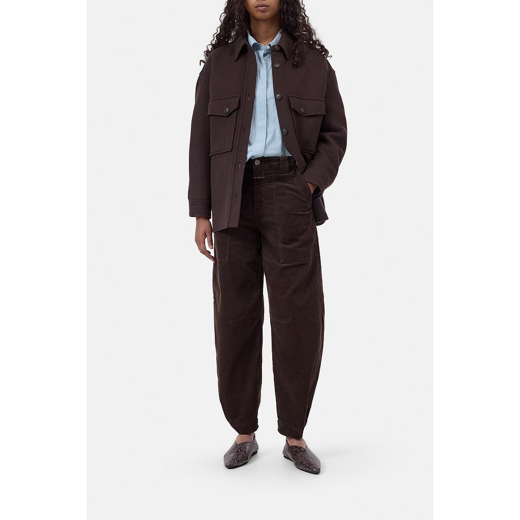 Cordhose Rhannon Barrel Mahagony brown