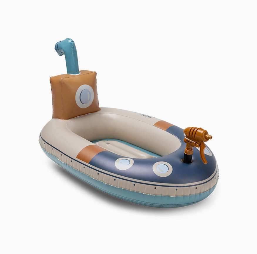 Schwimmboat U-Boot beige/blau