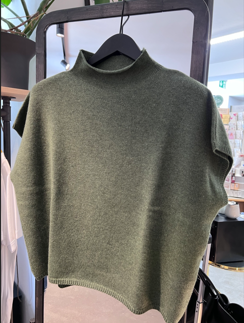 Kaschmir Pullunder Mary Turtleneck avocado