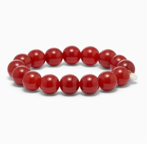 Armband Chunky Red Jade