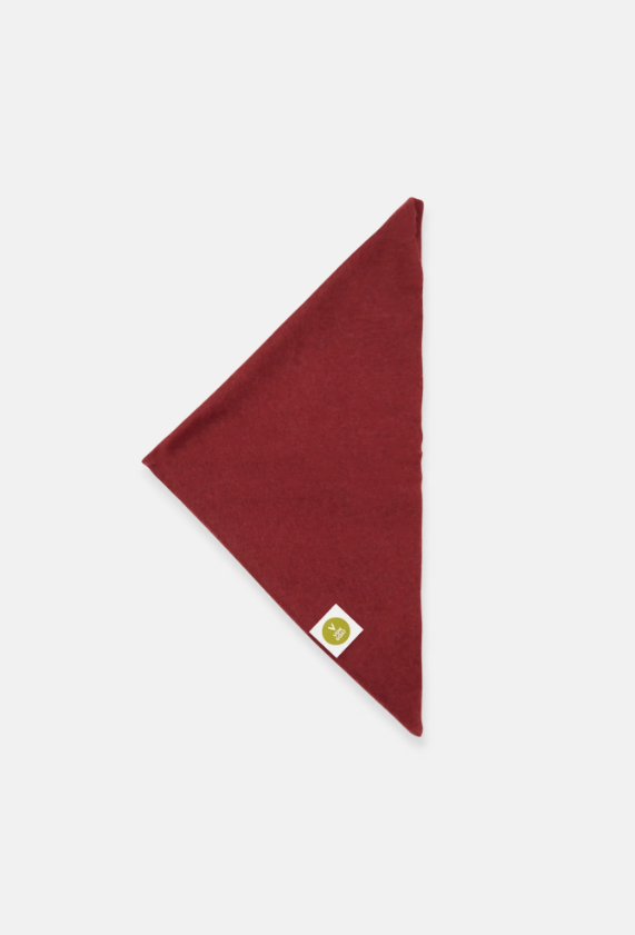 Bandana Cashmere uni weinrot