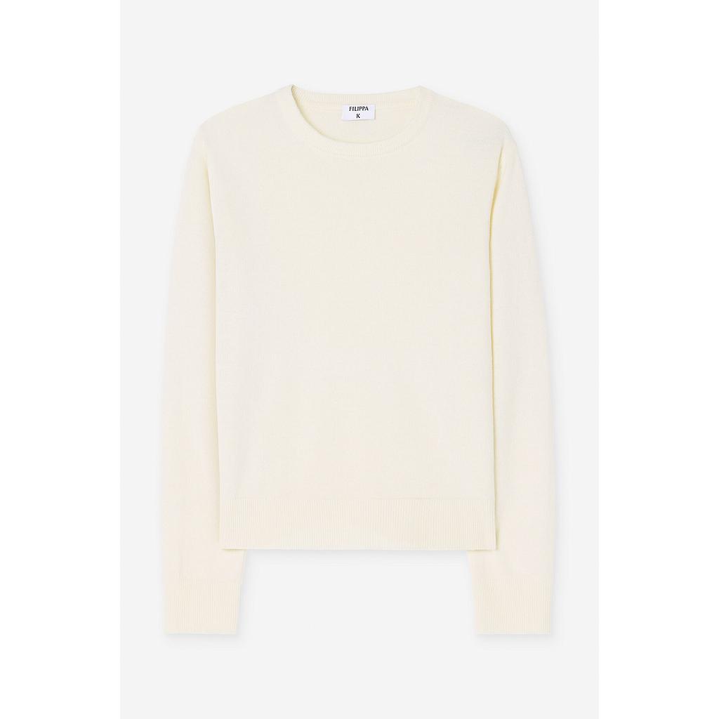 Wollpullover Soft Wool Off-White