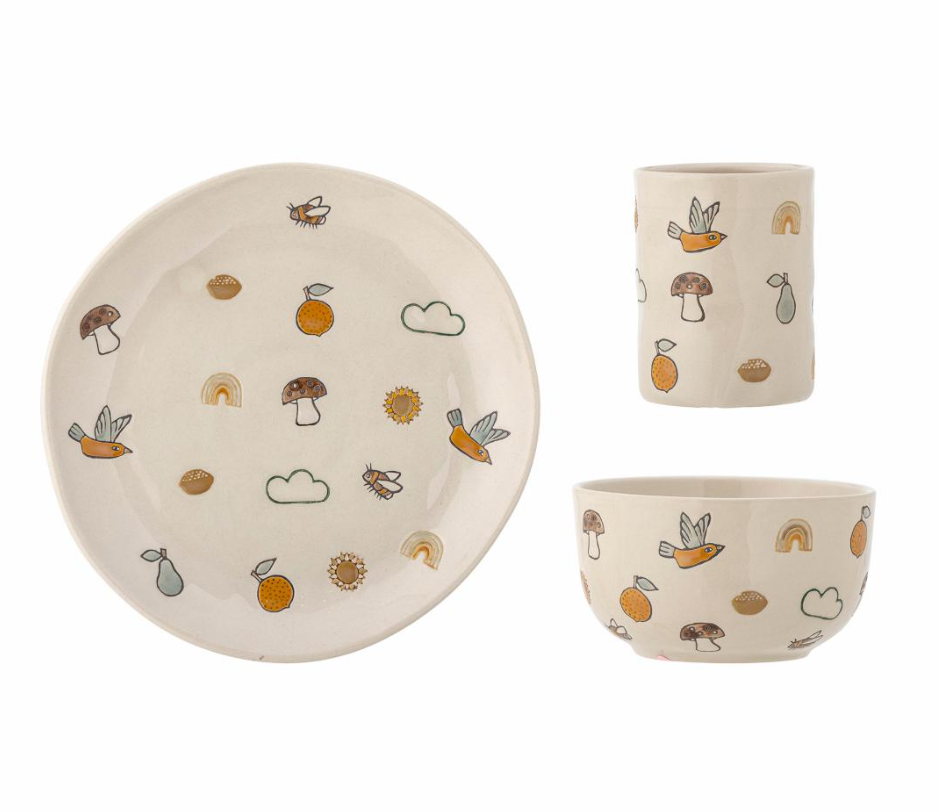Kindergeschirr 3er Set Agnes