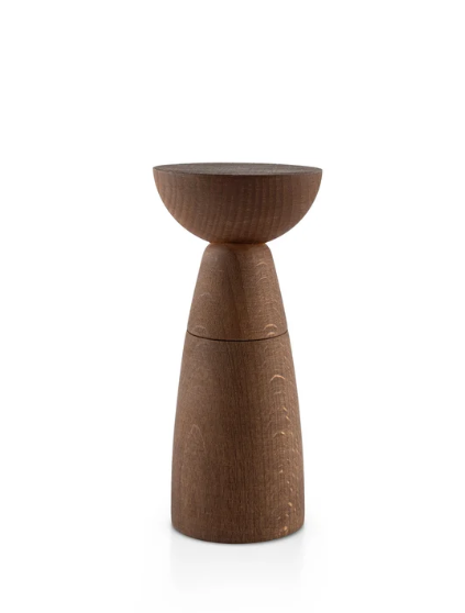 Gewürzmühle Oaxaca aus getöntem Buchenholz