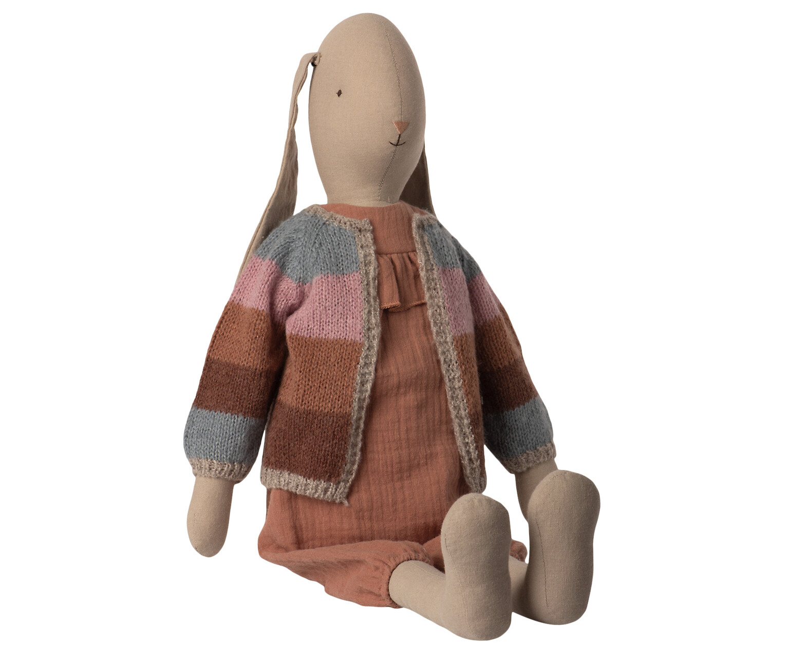 Bunny size 5 mit Anzug und Strickweste