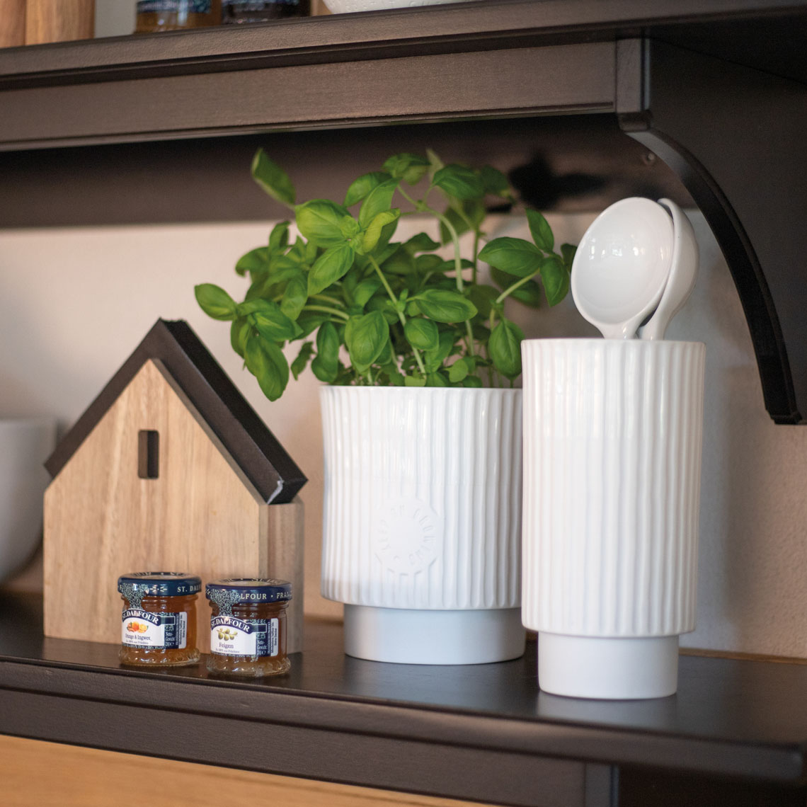 LIVING Hausfreunde Übertopf "Eigener Anbau"