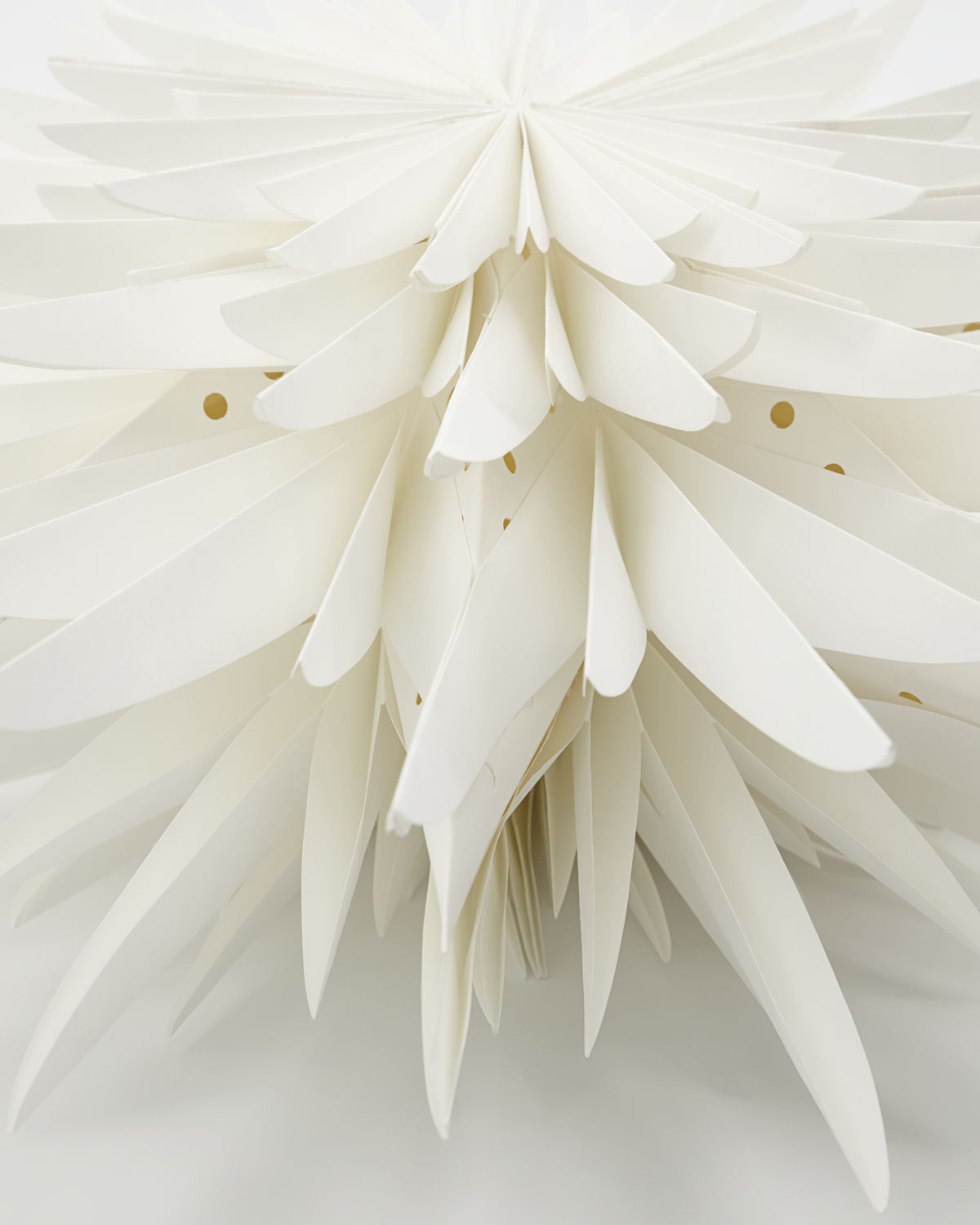 Papierstern Dust Off White