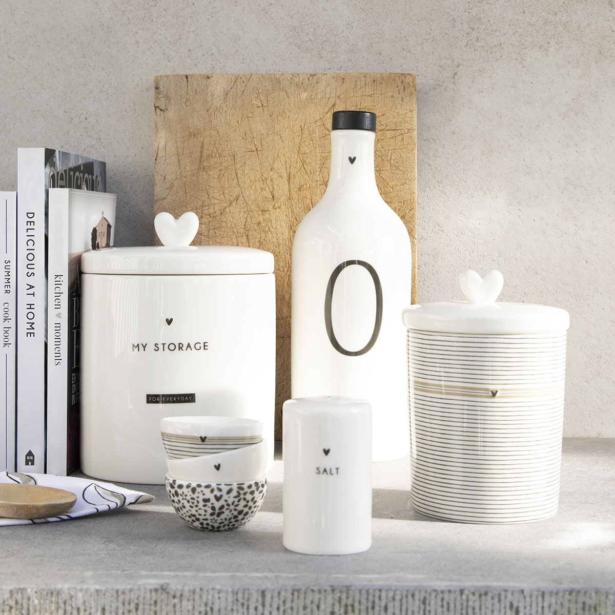 Salz & Pfefferstreuer Set White