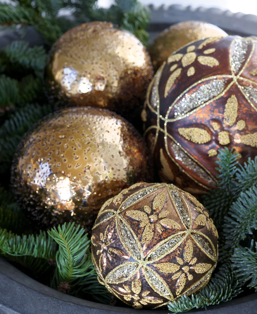 Glaskugel Diamond glitter XXL