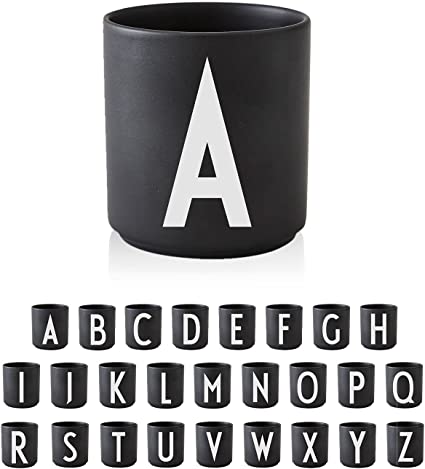 Personal Cup A - Z black