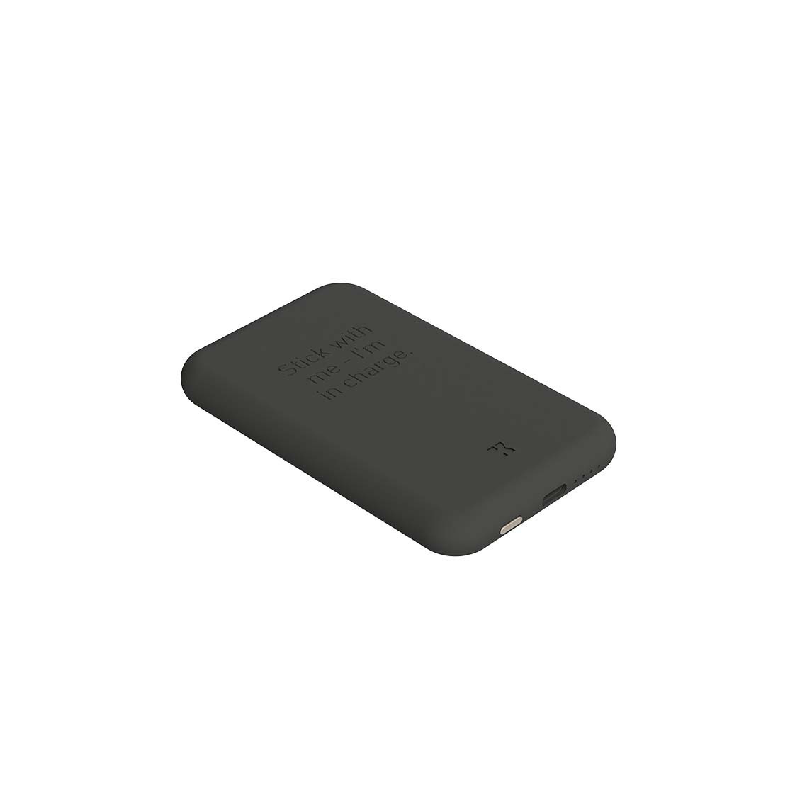 toCHARGE QI Design-Powerbank black