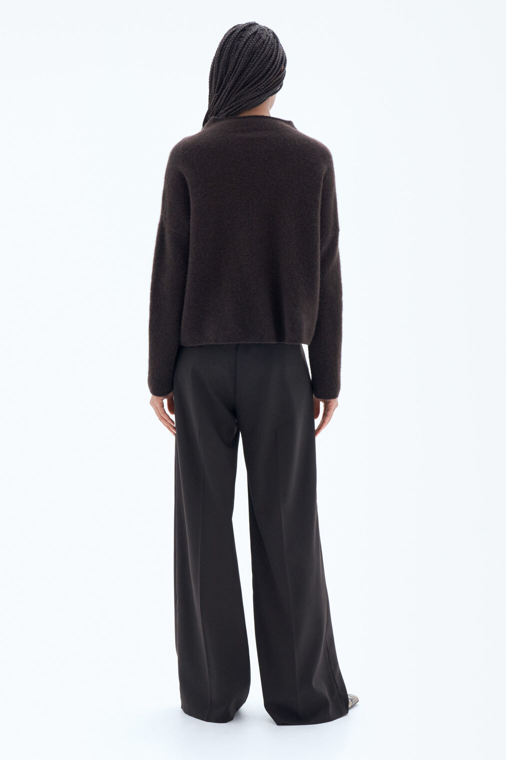 Pullover Mika Yak ginger brown