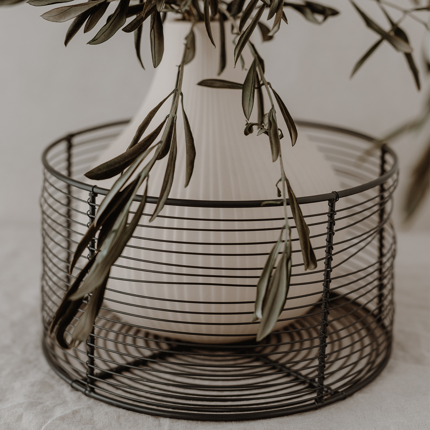 Drahtkorb rund 27 cm