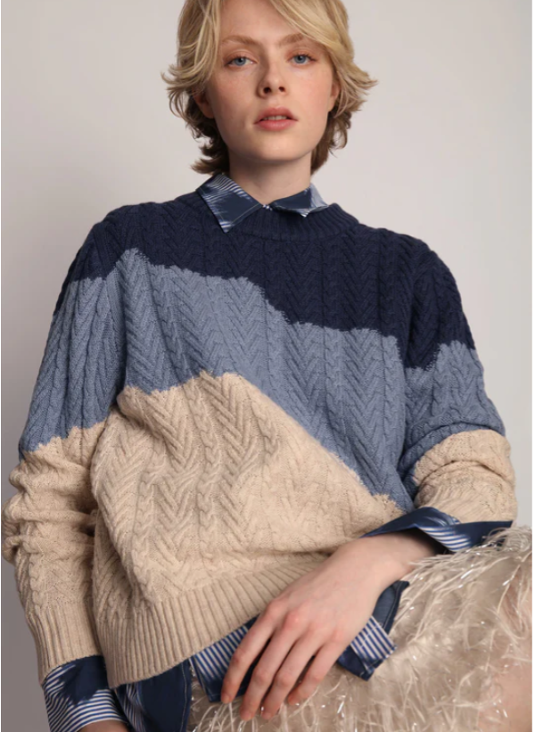 Pullover Lacorn Blau