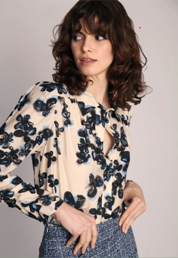Bluse Liella Blau