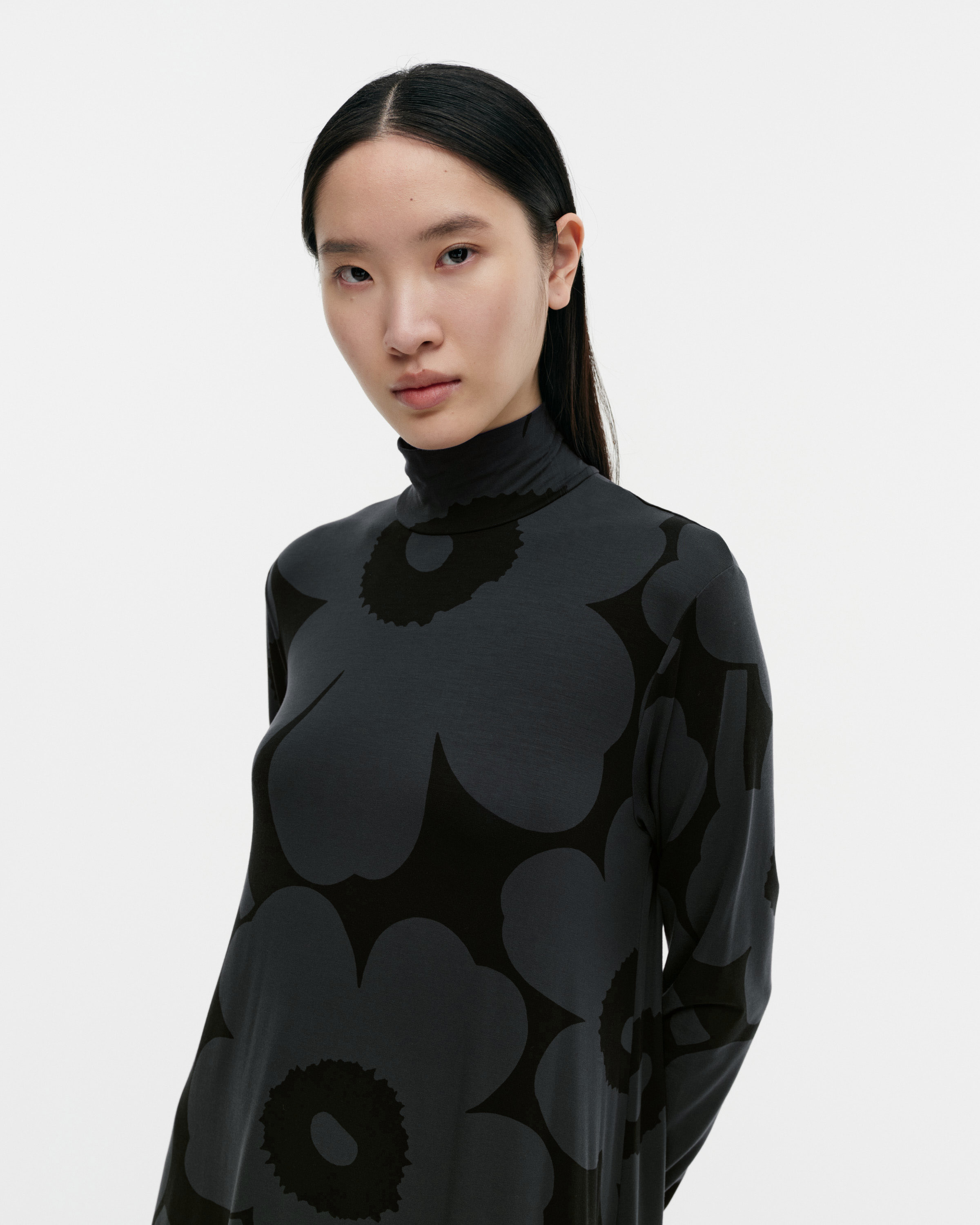 Kleid Unikko Jersey black