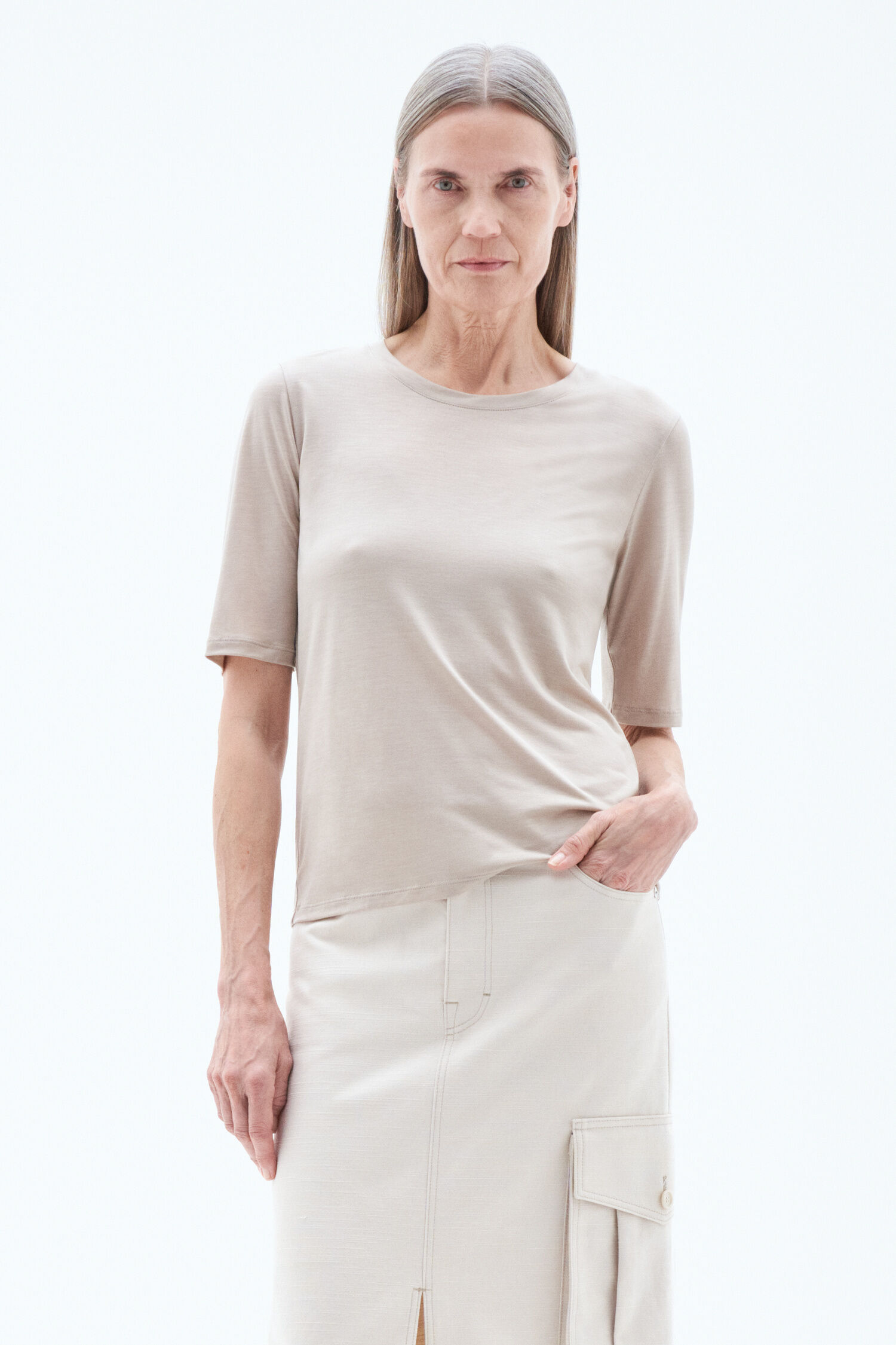 T-Shirt Elena taupe