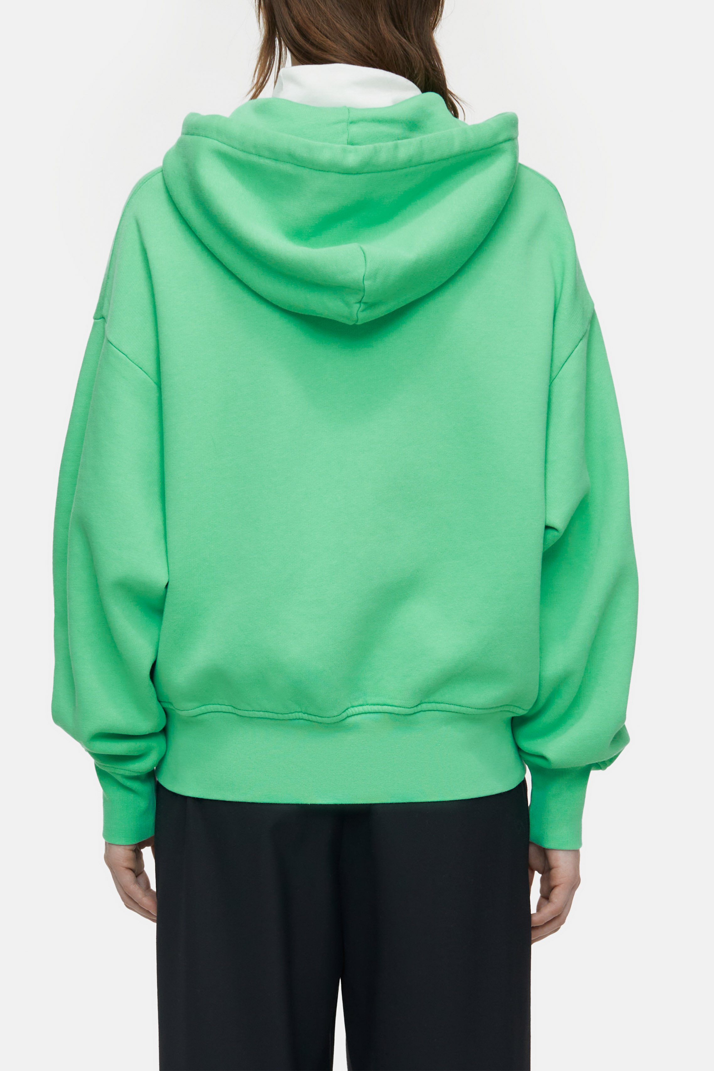 Hoodie mit Zip green kick