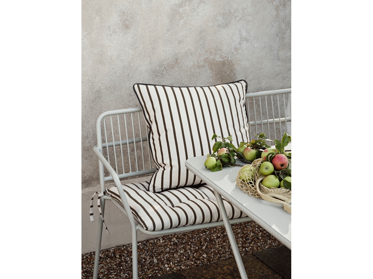 Kissenbezug Franca Kangaroo Brown/ Castle beige 50 x 50