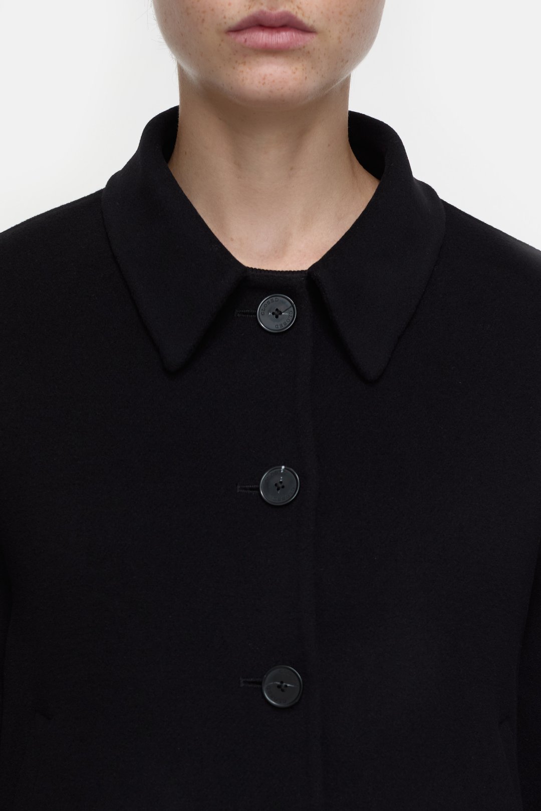Jacke cropped black