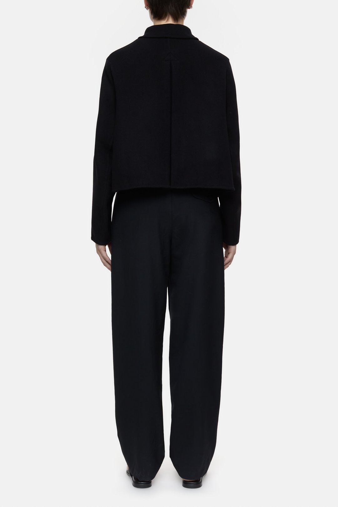Jacke cropped black