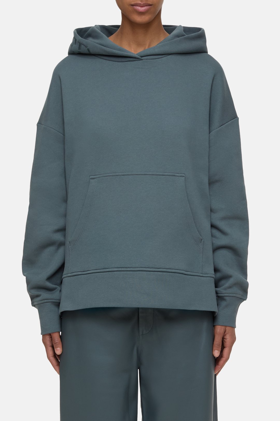 Hoodie Bio-Baumwolle pini green