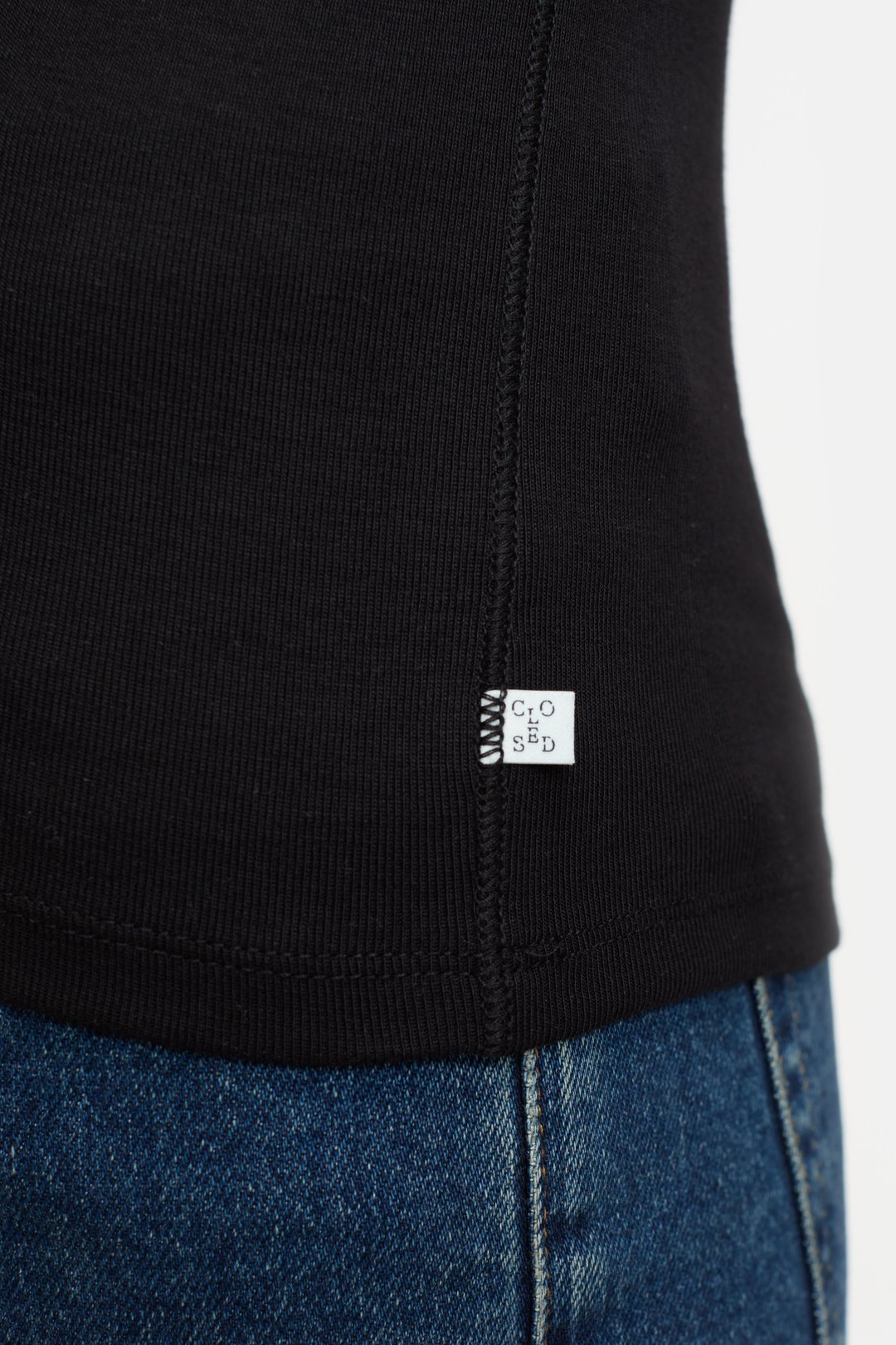 Shirt Crewneck kurzarm black